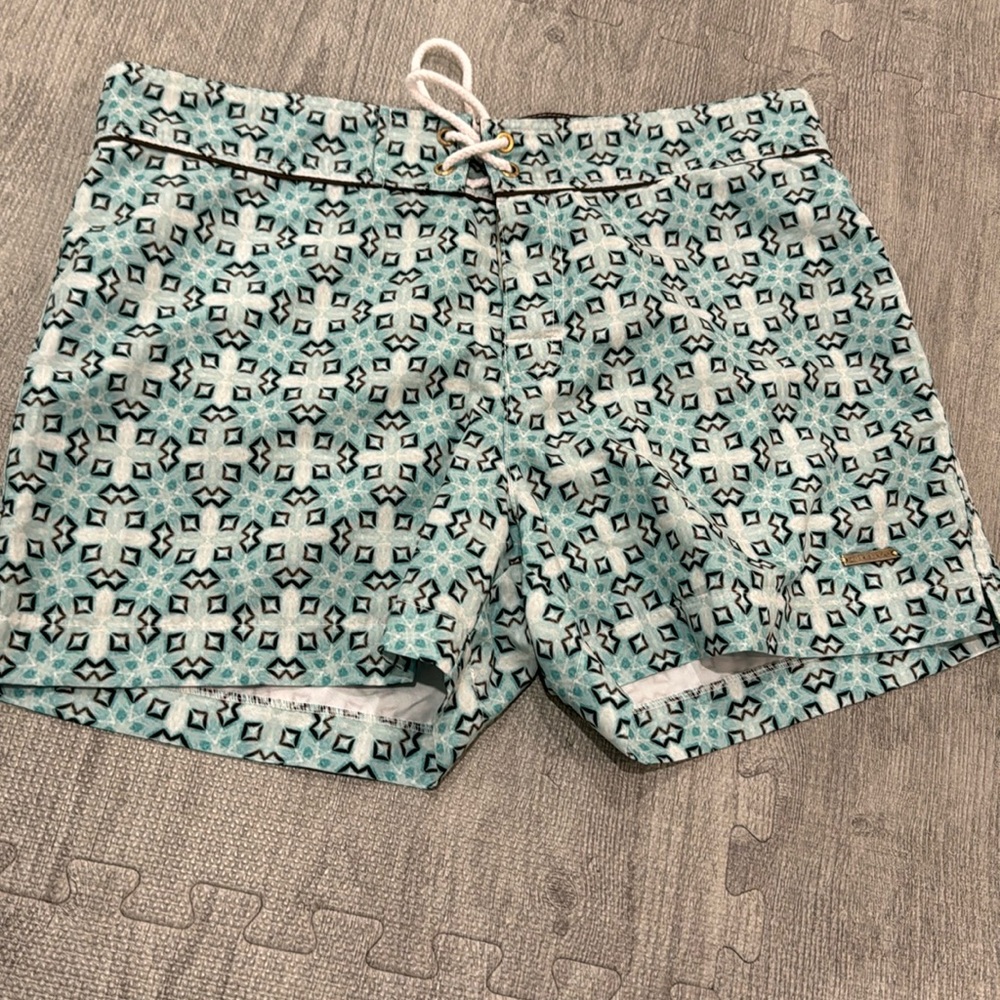 Parke & Ronen Printed Swim Trunks Baithing Suit size 32